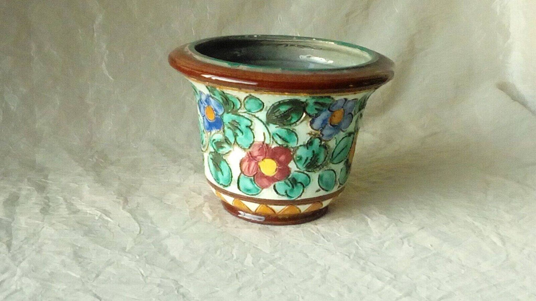 Monaco cerart cache pot en ceramique annees 50-60