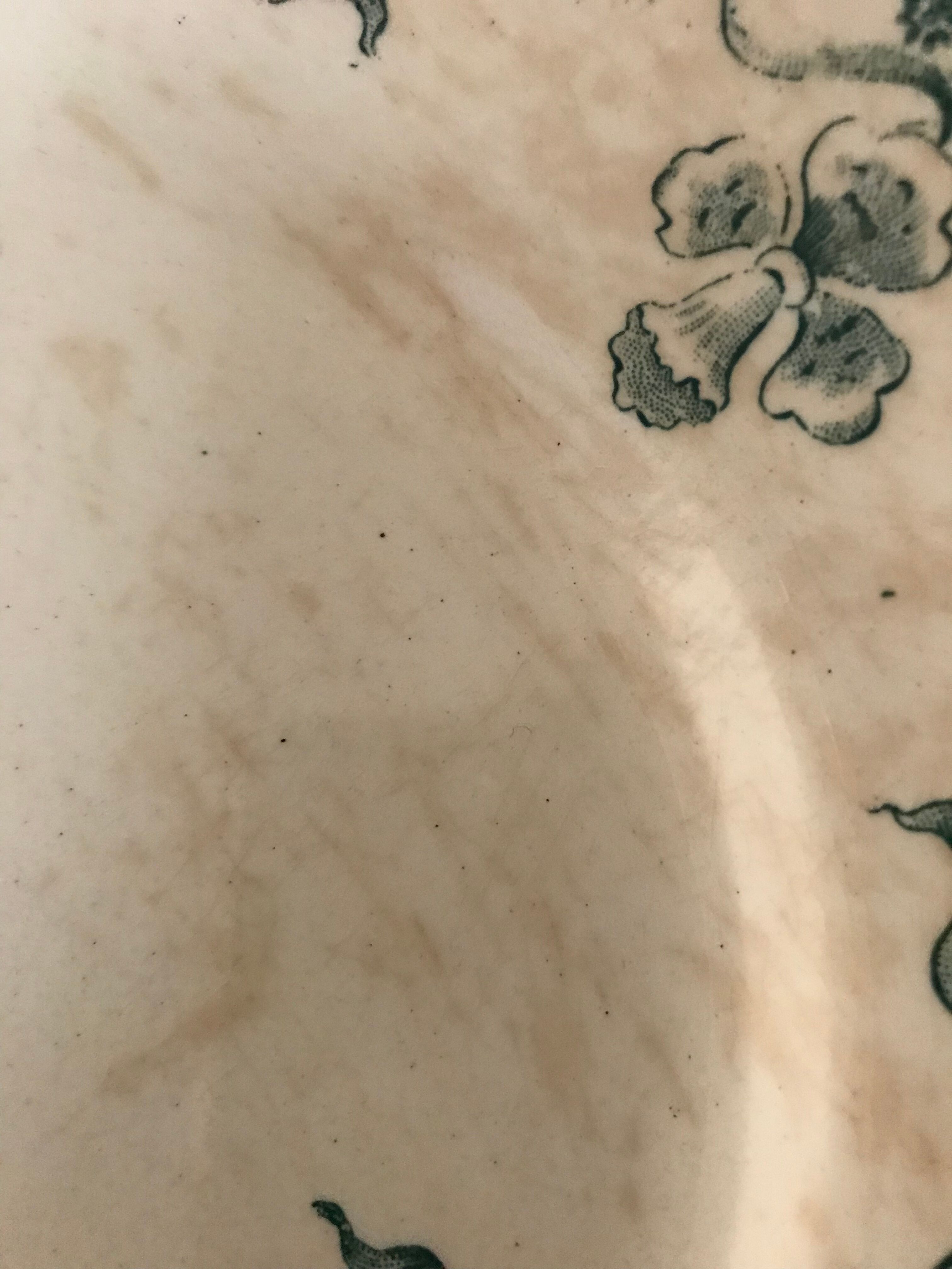 Flat plates in Gien Porcelain "Venice"