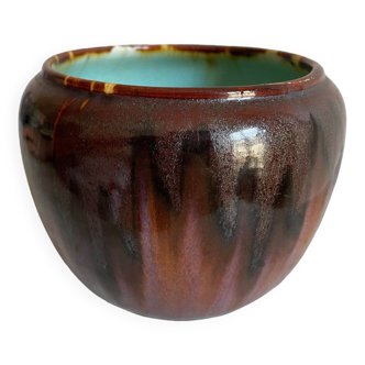 Pot céramique Orchies style Massier années 1920 Art Déco