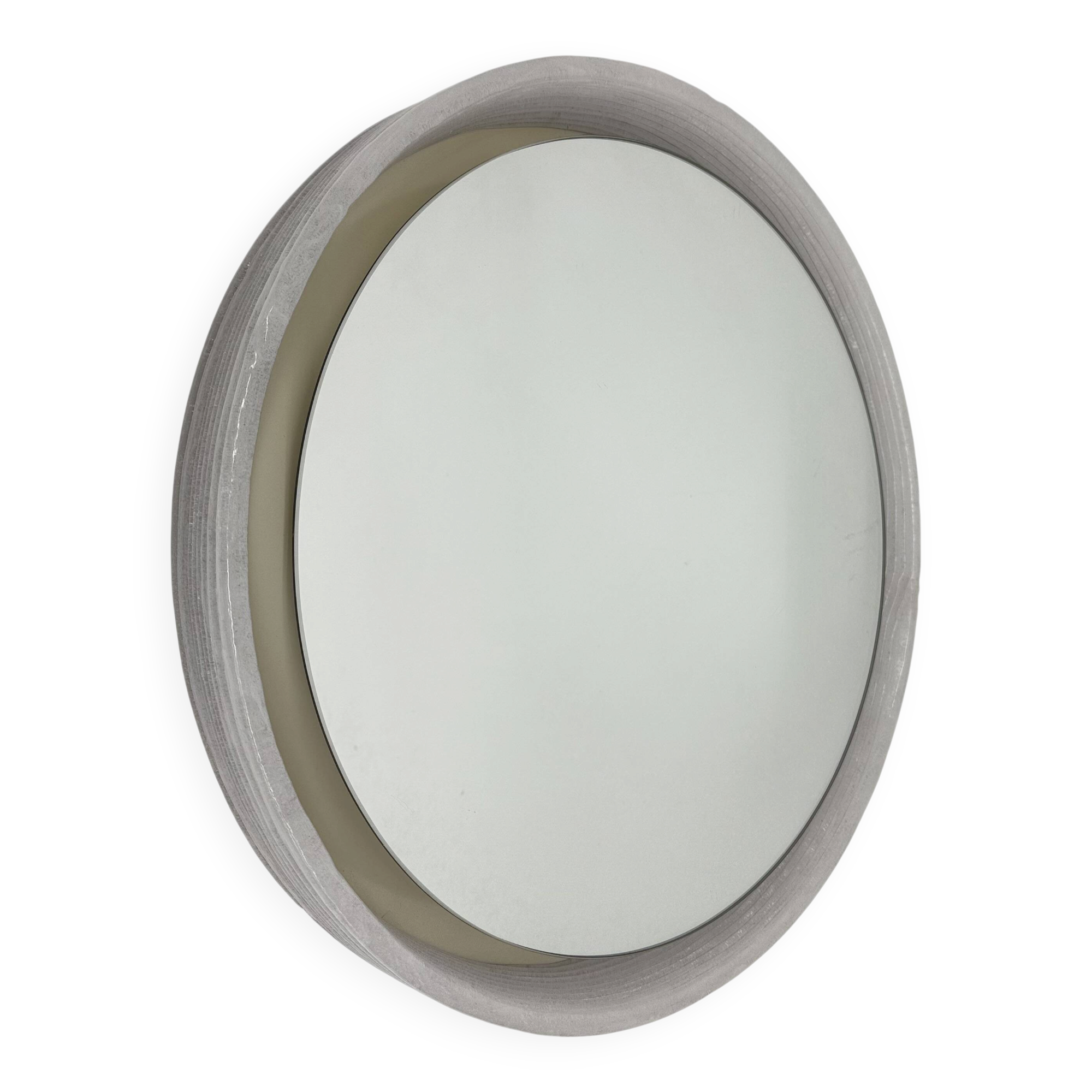 Hillebrand lucite illuminated mirror , 1970’s