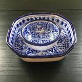 Set ceramics blue décor
