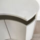 Simon Gavina Italian white lacquered wood  nigthstands, 1970s