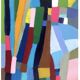Tableau Abstrait Huile au Couteau