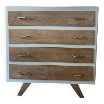 Commode vintage 4 tiroirs