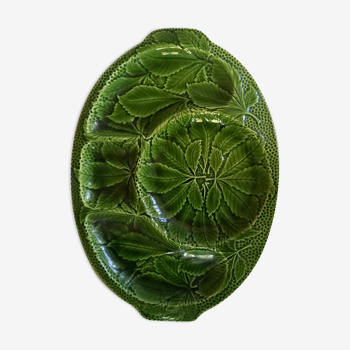 Majolica, artichoke dish, gien earthenware