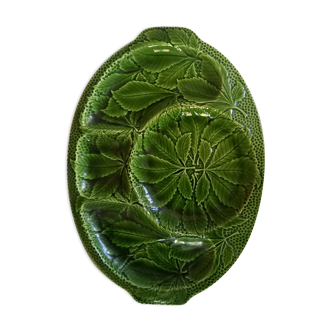 Majolica, artichoke dish, gien earthenware