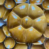 Assiettes à huitres vintage gien