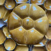 Assiettes à huitres vintage gien