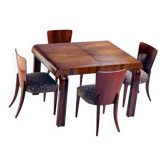 Table à manger extensible vintage, années 1930