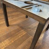 Ceramic coffee table with geometric decor abbey of notre dame du bec