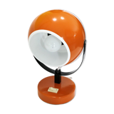 Eyeball spage age table lamp 1970's orange