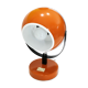 Lampe à poser eyeball spage age 1970's orange