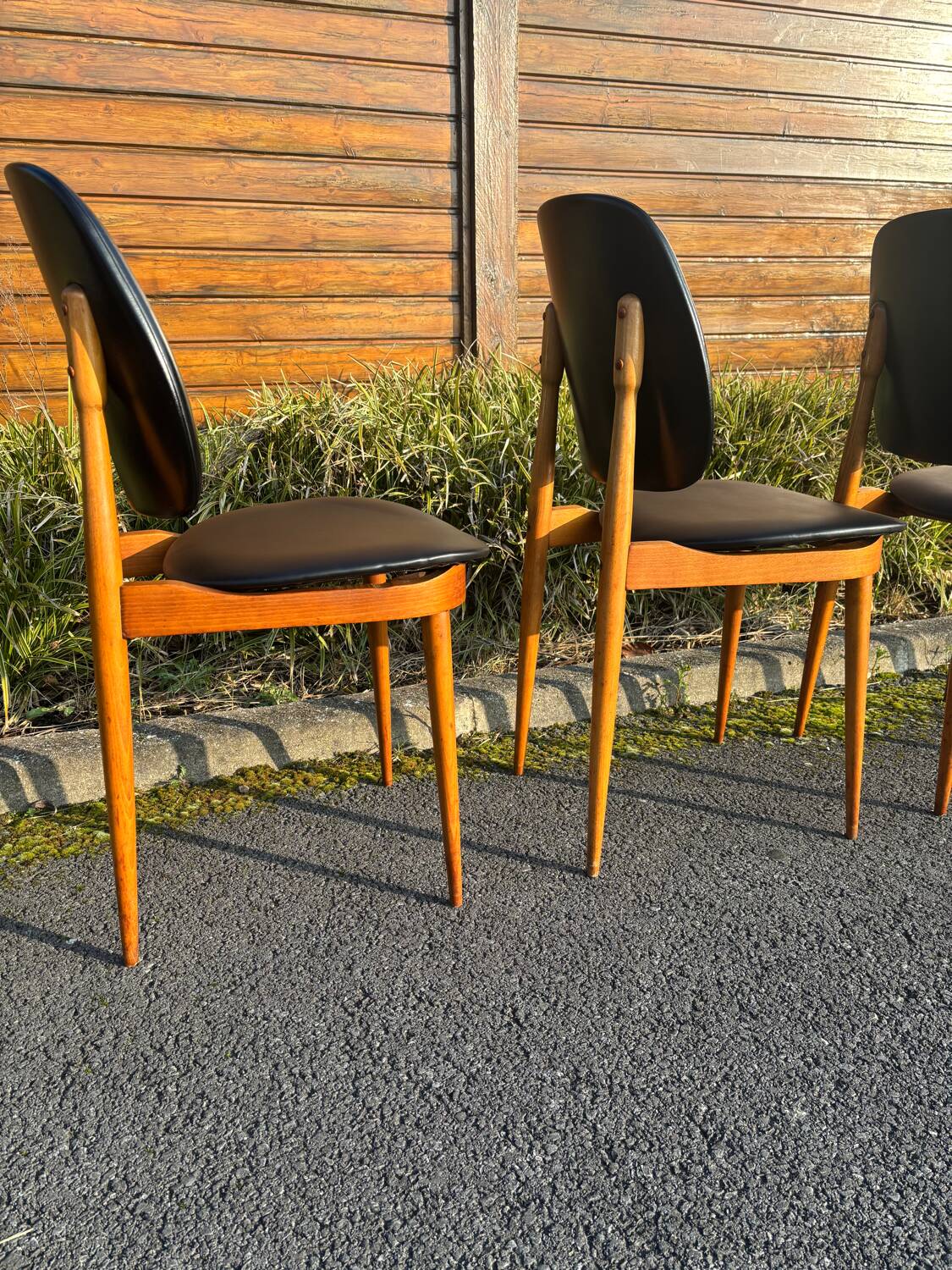 Set of 6 Baumann Pegasus chairs
