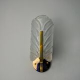 Appliques "feuille" de Carl Fagerlund, verre de Murano, Allemagne, 1970