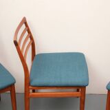 Set of 4 diningchairs teak, Erving Harland for Soro Chairs