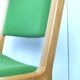 Curved wooden chairs design Wilhelm Ritz pou Wilkhahn 60s