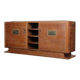 Cerused oak sideboard, French work from the 1940s.