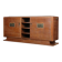 Cerused oak sideboard, French work from the 1940s.