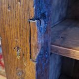 Open oak dresser cupboard