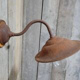 Applique murale French Rusty Barn Lamp