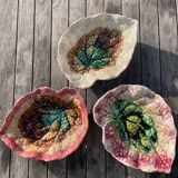 3 ramekins in earthenware