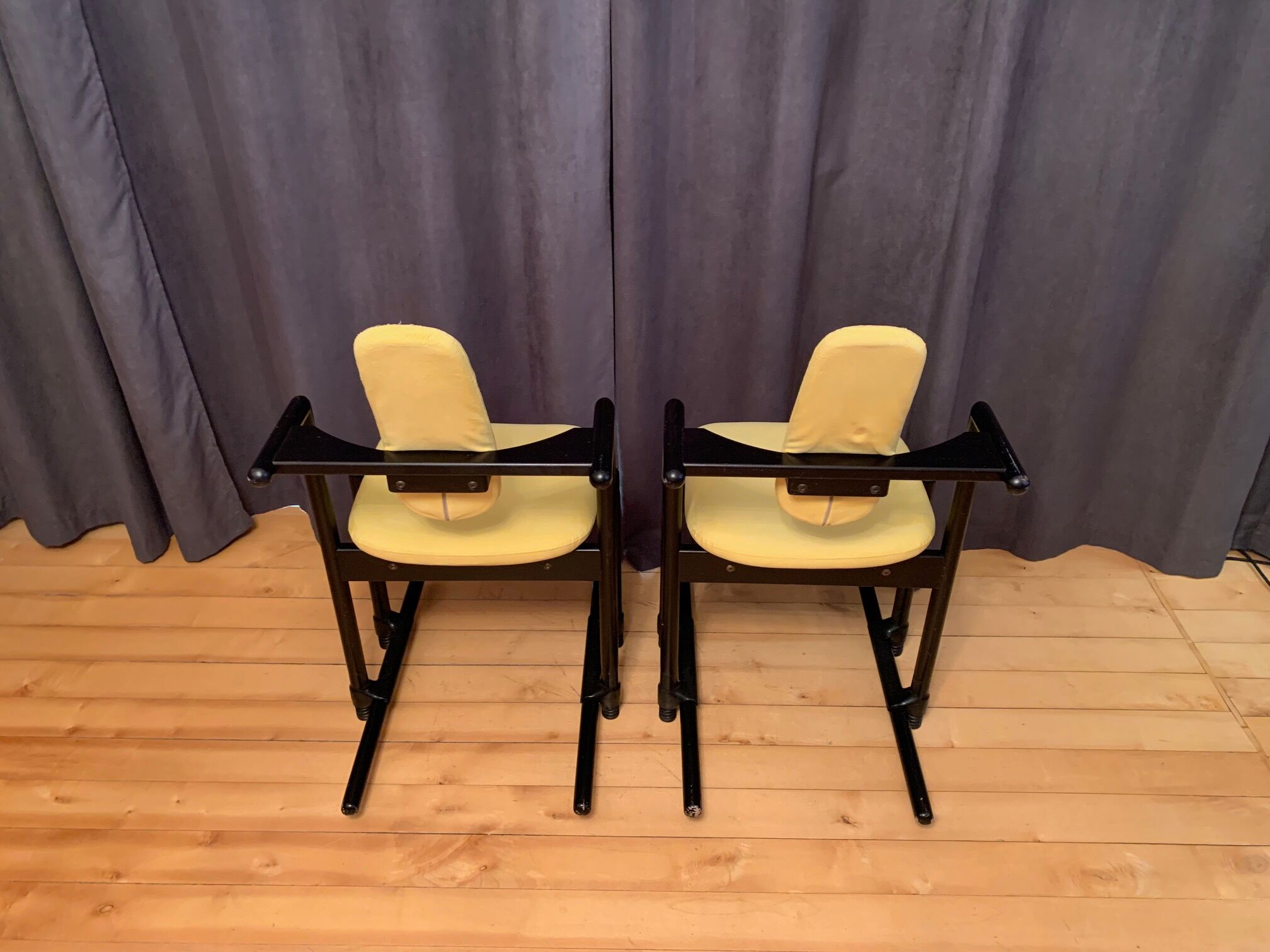 Pair of Flysit armchairs by Peter Opsvik Stokke Norway 1990s