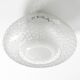 Original large Mid Century double glass ceiling lamp by Wilhelm Wagenfeld f