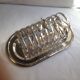 Taost door in silver metal