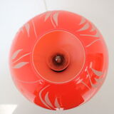 Table lampOsvetlovaci sklo Valasske Mezirici,1970