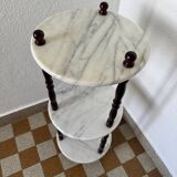 Marble side table from the 60s