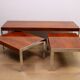Un ensemble de tables de café gigognes vintage de milieu de siècle de Merrow Associates - If.
