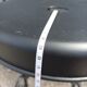 3 industrial black metal bar stools