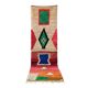 Colourful Berber hallway rug 75 x 280 cm