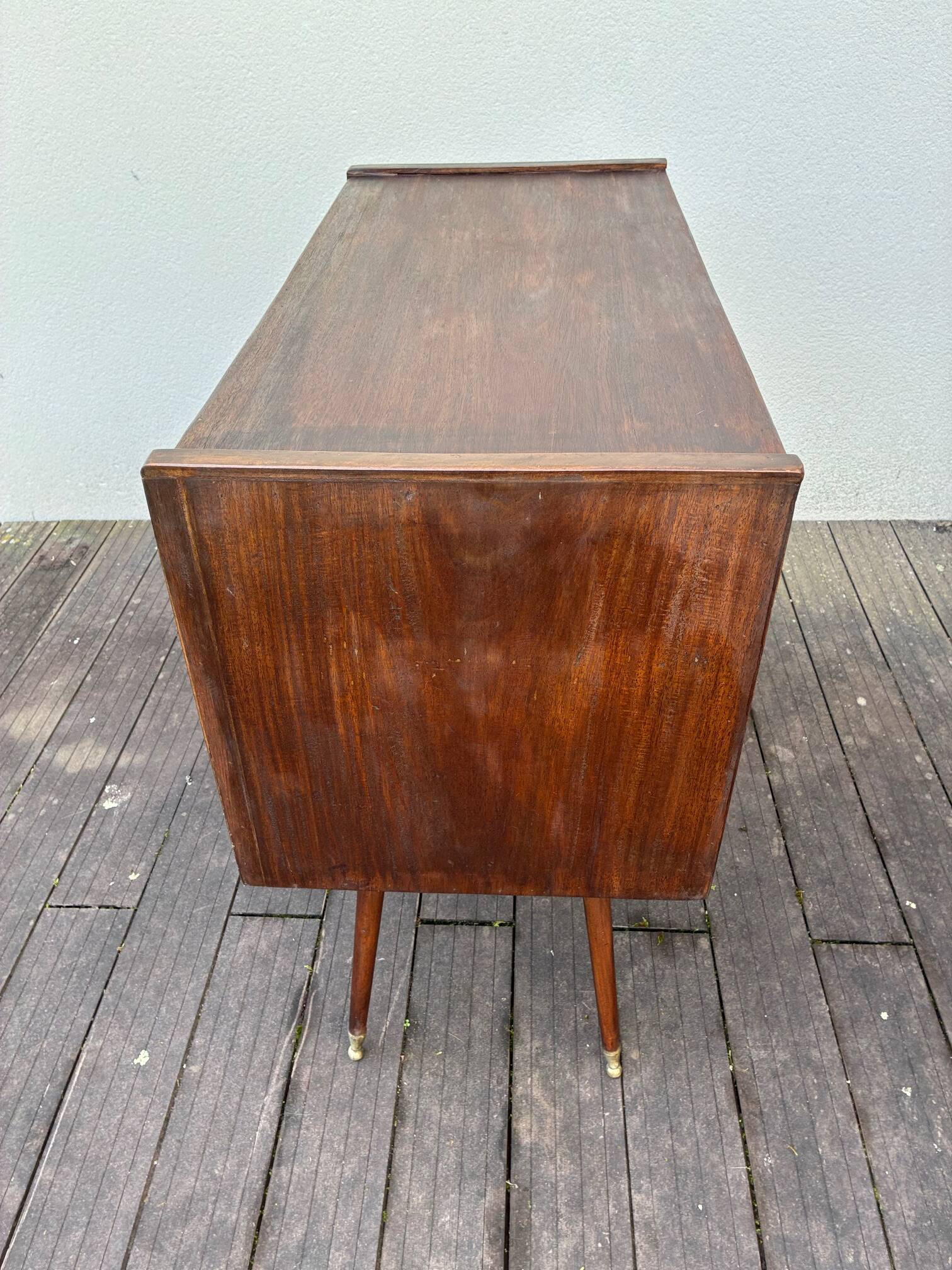 1950s-60s walnut sideboard