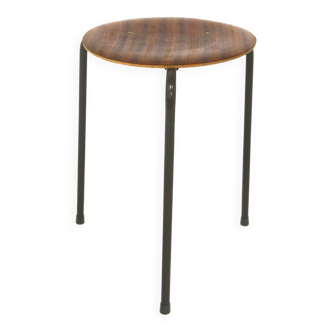 Tabouret scandinave en teck, Suède, 1960