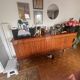 Buffet vintage en bois vernis 1960