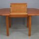 Mid Century Teak Dinning Table by D-Scan