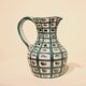 Large ceramic pitcher by Robert Picault, Vallauris.