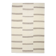 6x9 Cream & Brown Contemporary Vintage Kilim Rug, 184x282Cm