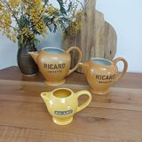 Stoneware pitcher Ricard anisette