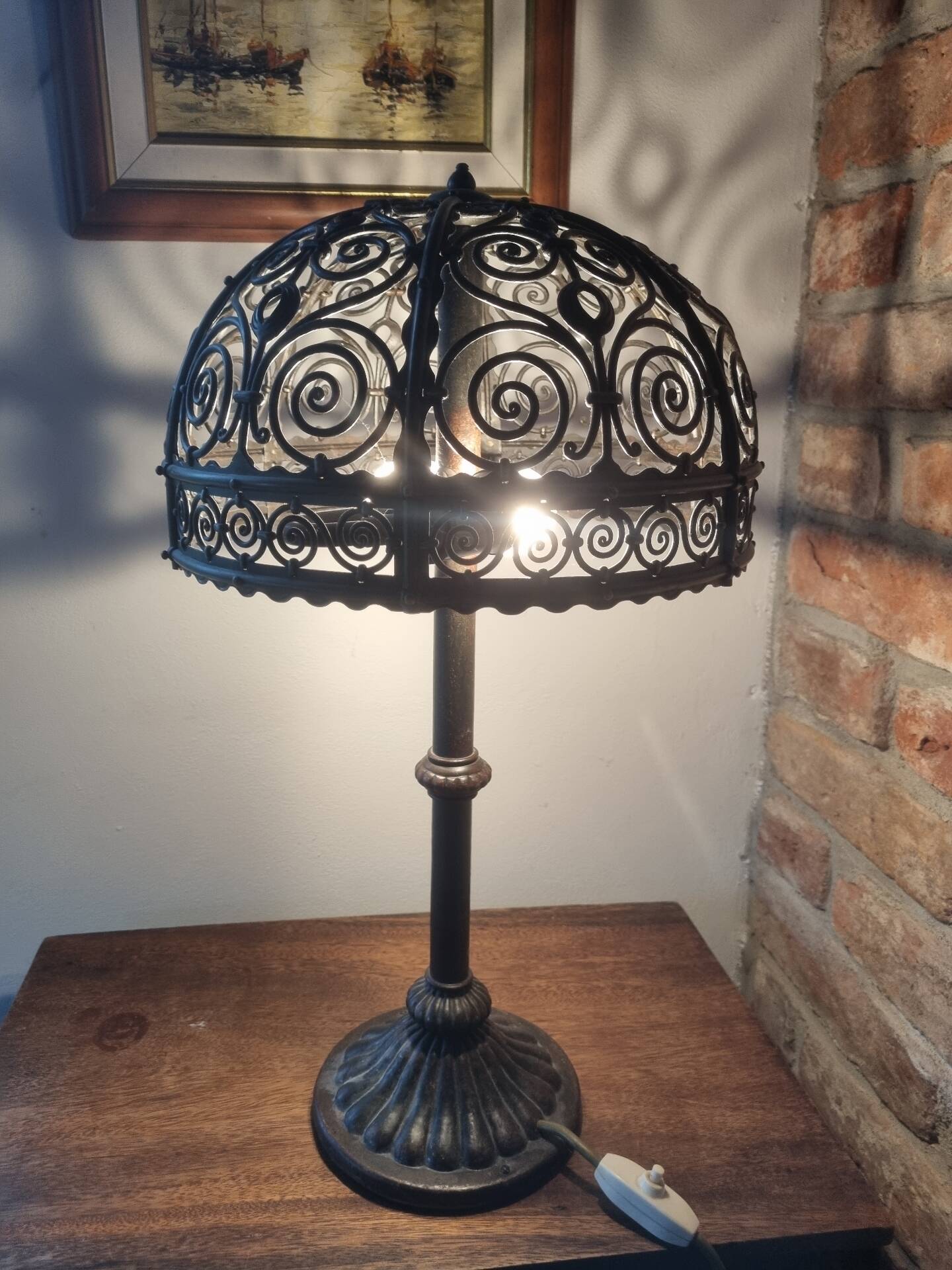 Art deco lamp from 1920s