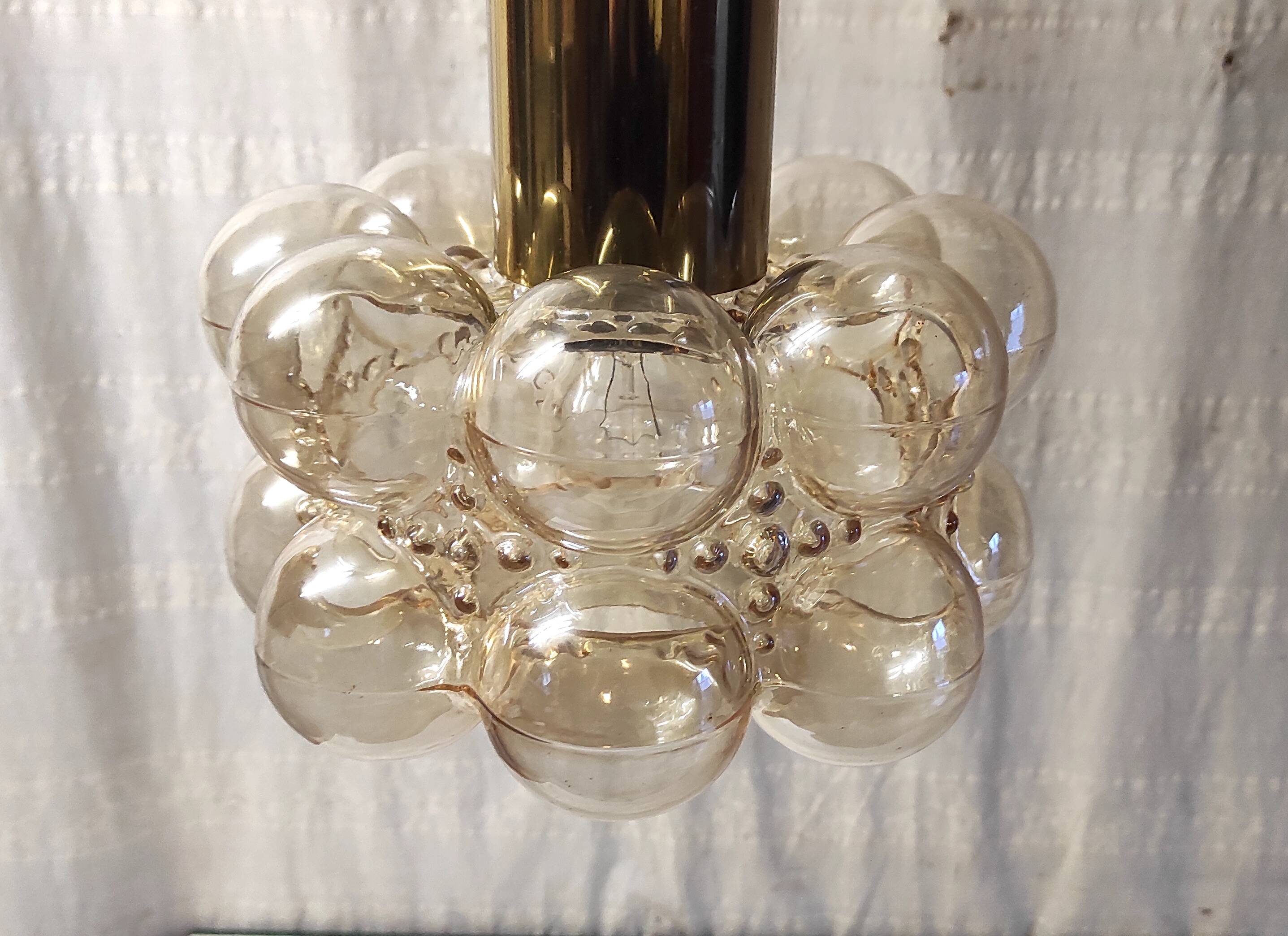 Suspension design bubble by Helena Tynell for Limburg - 1960s/70s