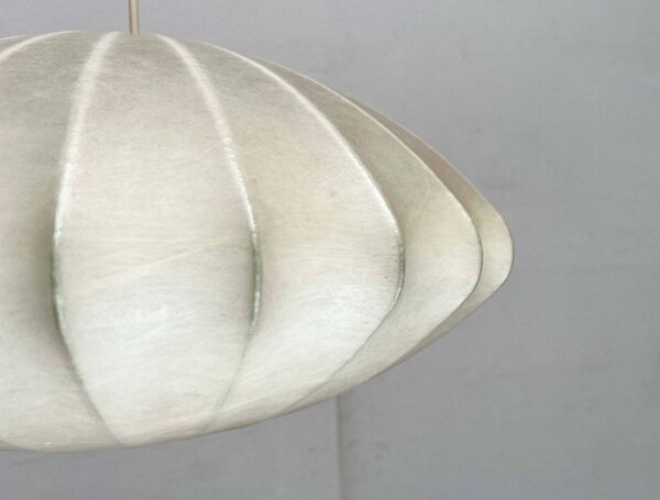 Suspension Cocoon moderniste par Friedel Wauer pour Goldkant Leuchten, Allemagne, années 1960