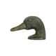 Ducky paris pewter bottle opener brass collector's item bar 1940s