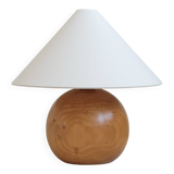 Wooden table lamp