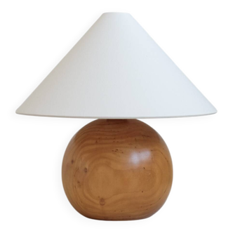 Wooden table lamp