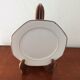 Servant dish on pedestal, octagonal, Limoges porcelain - vintage