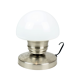 Vintage mushroom touch lamp milk glass linhai junis lighting 21cm