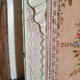 Wood and fabric screen