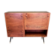 Buffet vintage design wengé bar meubles